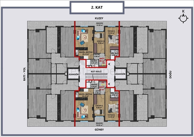 Инвестиционный проект в центре города Анталия  
