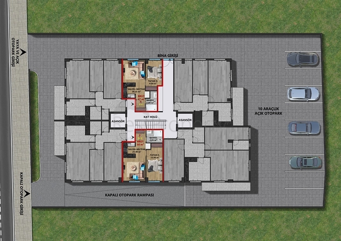 Инвестиционный проект в центре города Анталия  