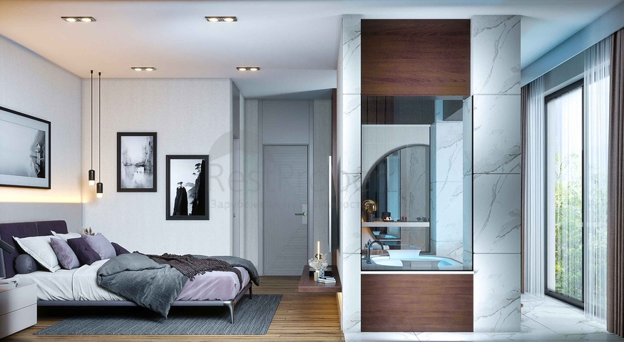 Виллы планировки 4+1 в районе Дошемеалты - Анталия 