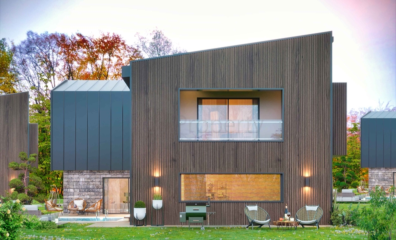 Виллы планировки 4+1 в районе Дошемеалты - Анталия 