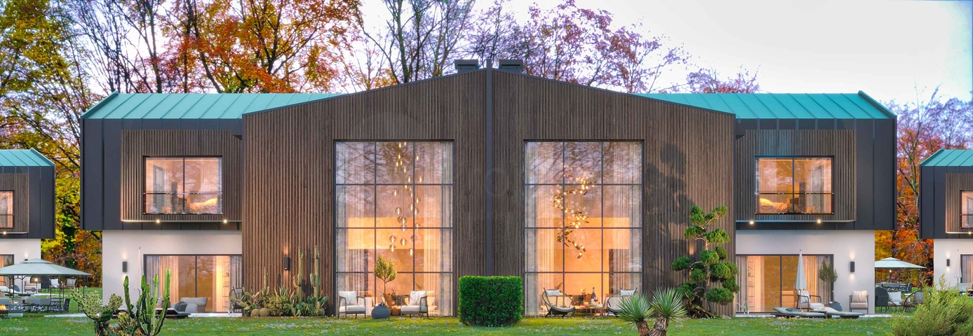 Виллы планировки 4+1 в районе Дошемеалты - Анталия 