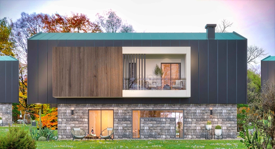 Виллы планировки 4+1 в районе Дошемеалты - Анталия 