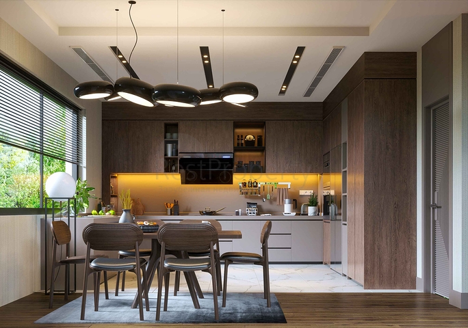 Виллы планировки 4+1 в районе Дошемеалты - Анталия 