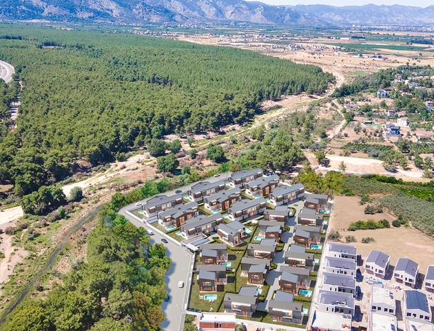 Виллы планировки 4+1 в районе Дошемеалты - Анталия 