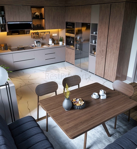 Виллы планировки 4+1 в районе Дошемеалты - Анталия 