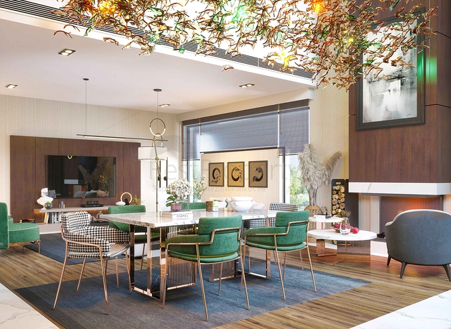 Виллы планировки 4+1 в районе Дошемеалты - Анталия 