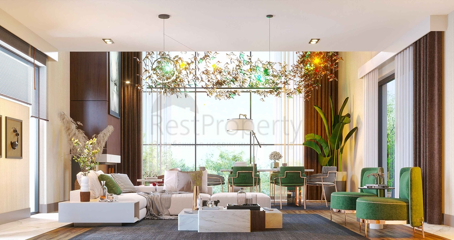 Виллы планировки 4+1 в районе Дошемеалты - Анталия 