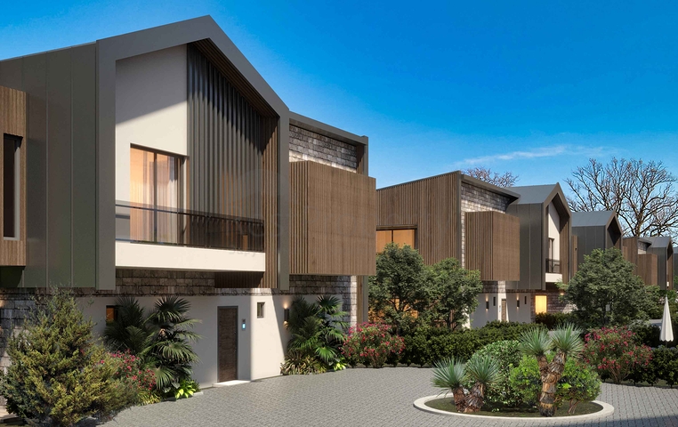 Виллы планировки 4+1 в районе Дошемеалты - Анталия 