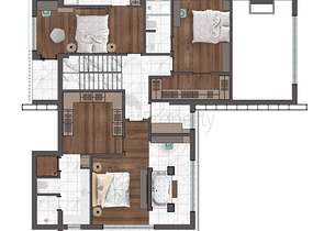 Виллы планировки 4+1 в районе Дошемеалты - Анталия 