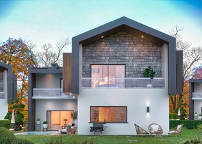 Виллы планировки 4+1 в районе Дошемеалты - Анталия 