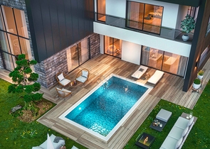 Виллы планировки 4+1 в районе Дошемеалты - Анталия 