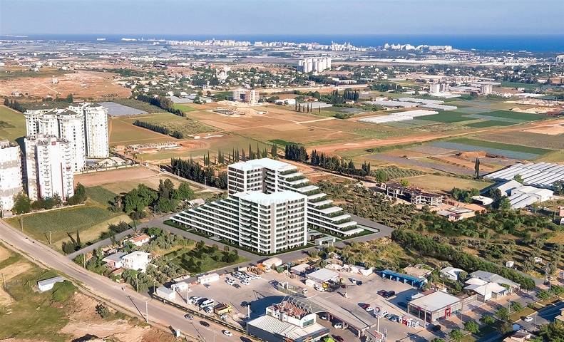 Кврартира планировки 1+1 в районе Алтынташ - Анталия 