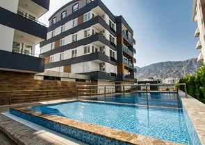 Квартира планировки 1+1 в микрорайоне Хурма - Анталия