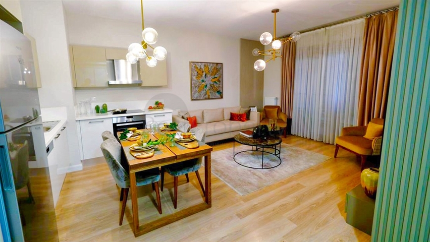 Квартиры планировки 2+1 и 3+1 в районе Кепез - Анталия 