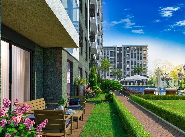 Квартиры планировки 2+1 и 3+1 в районе Кепез - Анталия 