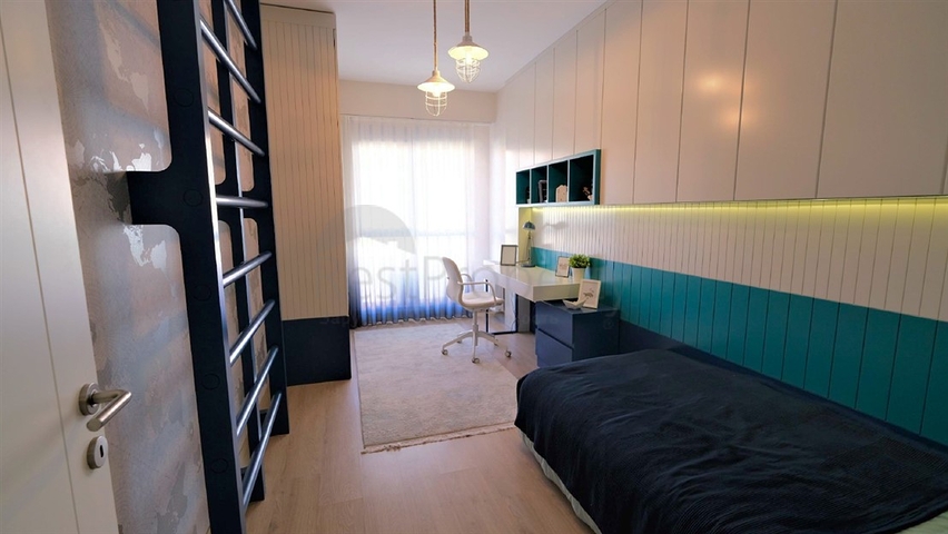 Квартиры планировки 2+1 и 3+1 в районе Кепез - Анталия 