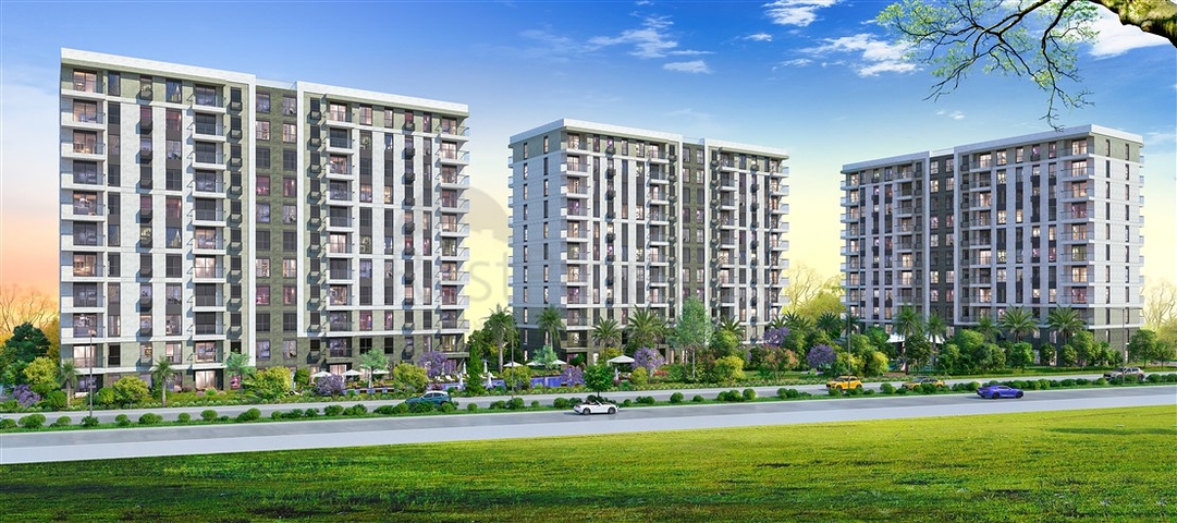 Квартиры планировки 2+1 и 3+1 в районе Кепез - Анталия 