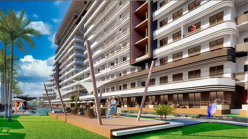 Квартира планировки 1+1 в районе Алтынташ - Анталия 