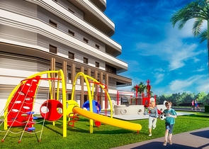 Квартира планировки 1+1 в районе Алтынташ - Анталия 