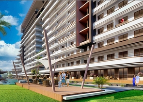 Квартира планировки 1+1 в районе Алтынташ - Анталия 