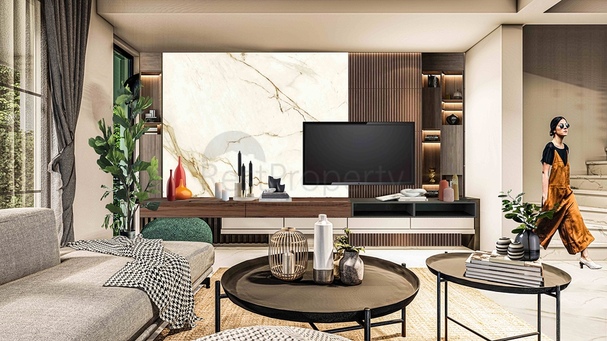 Виллы планировки 2+1 и 3+1 в районе Кемер - Анталия 