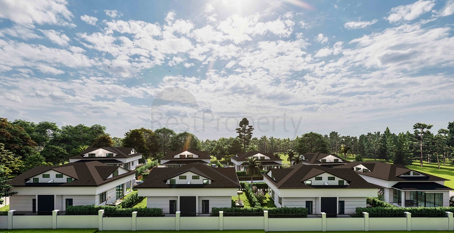 Виллы планировки 2+1 и 3+1 в районе Кемер - Анталия 