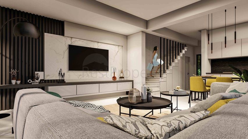 Виллы планировки 2+1 и 3+1 в районе Кемер - Анталия 