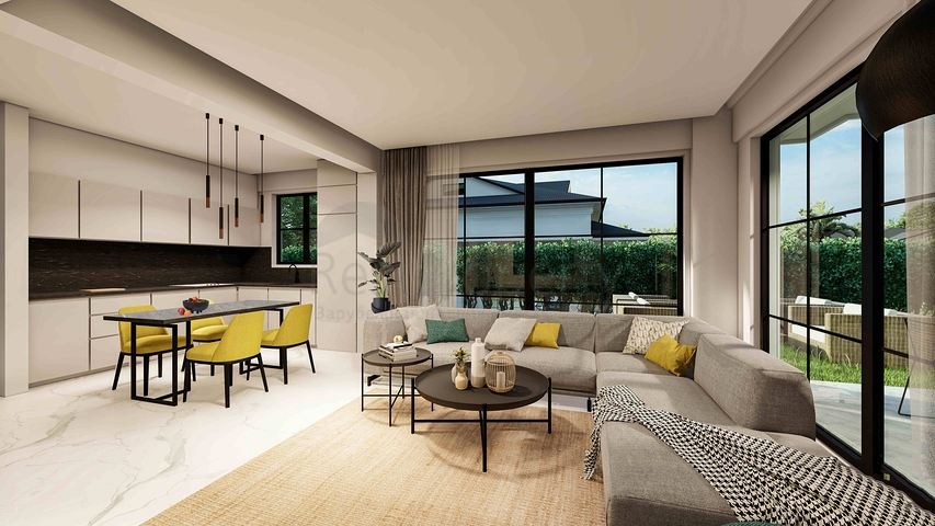 Виллы планировки 2+1 и 3+1 в районе Кемер - Анталия 