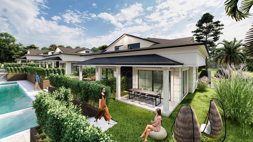 Виллы планировки 2+1 и 3+1 в районе Кемер - Анталия 