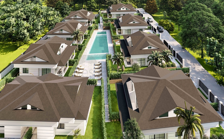 Виллы планировки 2+1 и 3+1 в районе Кемер - Анталия 