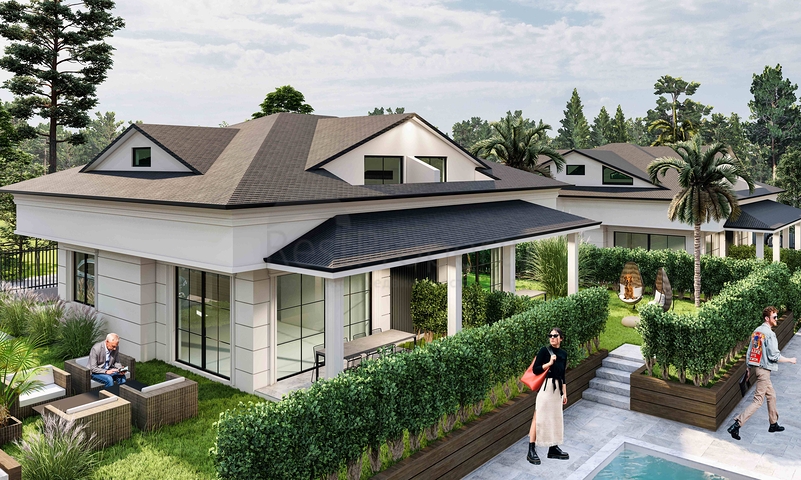 Виллы планировки 2+1 и 3+1 в районе Кемер - Анталия 