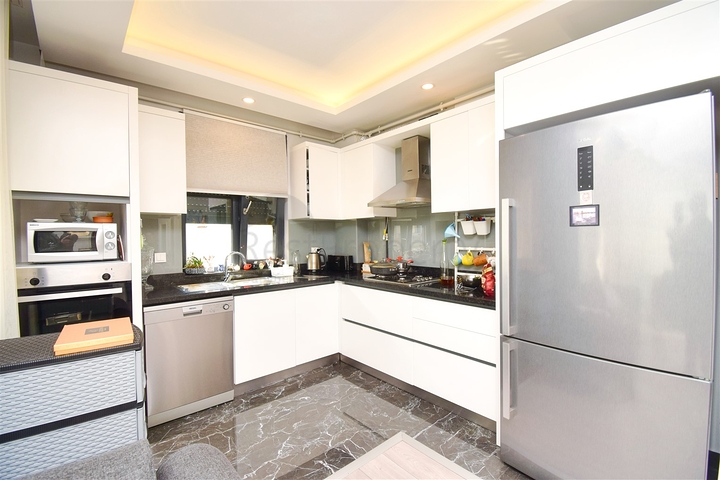 Квартира планировки 3+1 в микрорайоне Генчлик - Анталия 