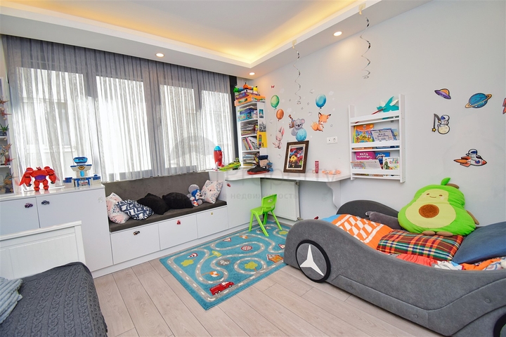 Квартира планировки 3+1 в микрорайоне Генчлик - Анталия 