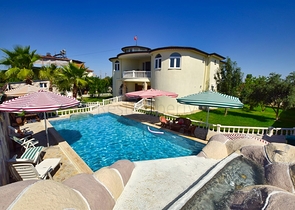 Вилла планировки 8+1 в районе Белек - Анталия 