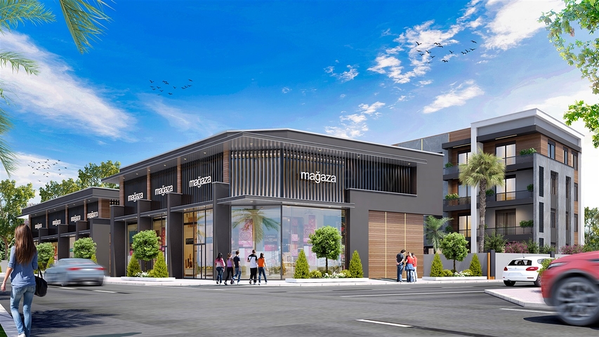 Инвестиционный проект в районе Алтынташ - Анталия 