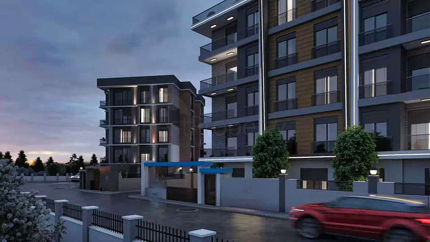 Квартиры планировки 3+1 , 4+1 и 6+1 дуплекс в микрорайоне Кызылтопрак - Анталия 