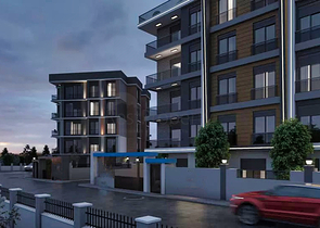 Квартиры планировки 3+1 , 4+1 и 6+1 дуплекс в микрорайоне Кызылтопрак - Анталия 