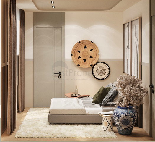 Квартиры планировки 3+1 дуплекс в микрорайоне Гюрсу - Анталия 