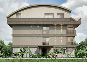 Квартиры планировки 3+1 дуплекс в микрорайоне Гюрсу - Анталия 