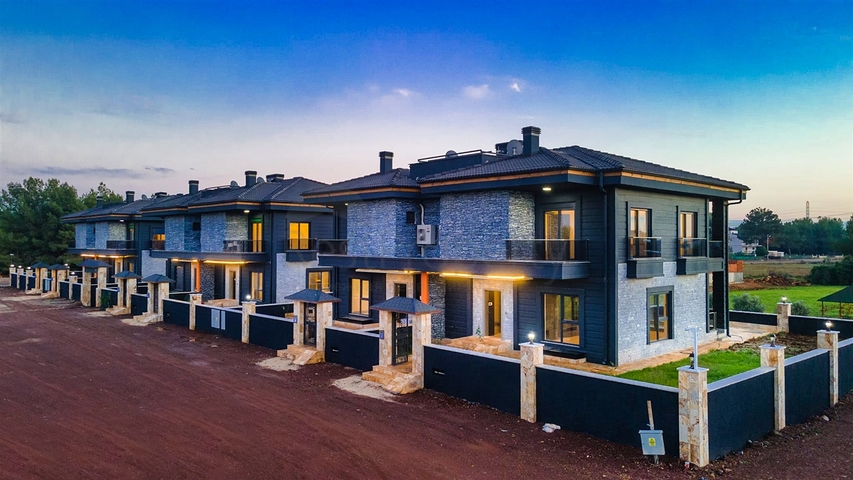 Виллы планировки 4+1 в районе Дошемеалты - Анталия 