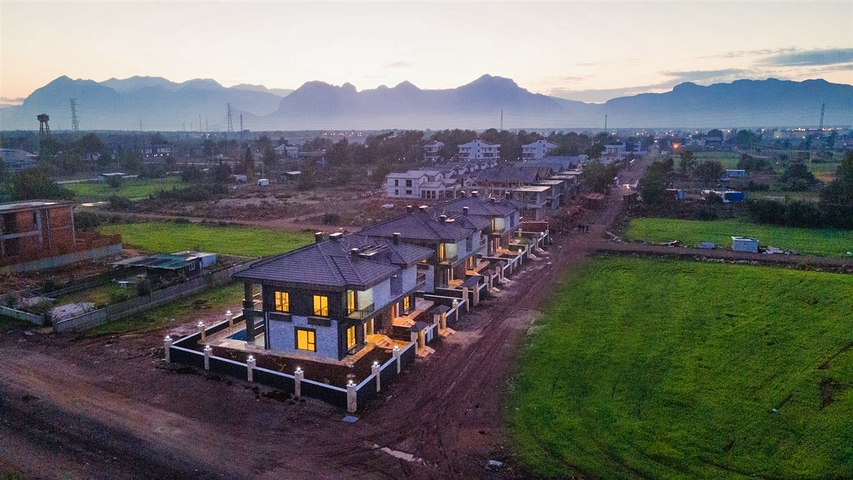 Виллы планировки 4+1 в районе Дошемеалты - Анталия 