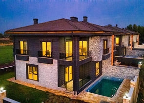 Виллы планировки 4+1 в районе Дошемеалты - Анталия 