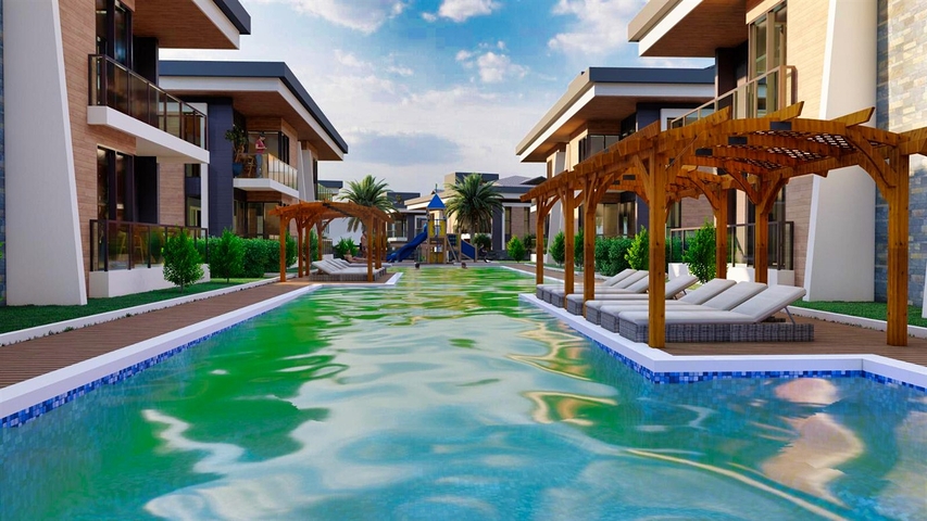 Квартира планировки 2+1 в районе Кемер - Анталия 