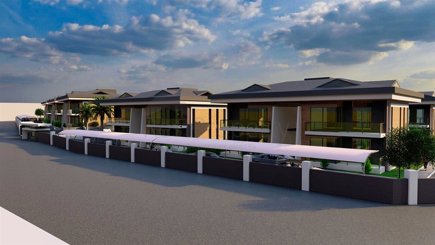 Квартира планировки 2+1 в районе Кемер - Анталия 