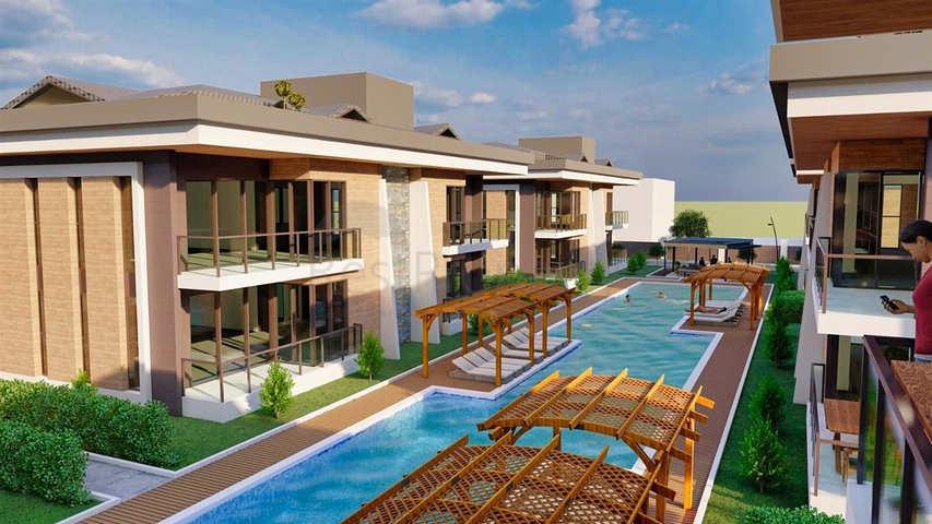 Квартира планировки 2+1 в районе Кемер - Анталия 