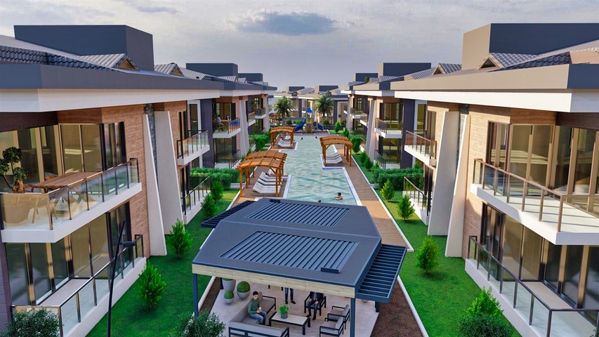 Квартира планировки 2+1 в районе Кемер - Анталия 