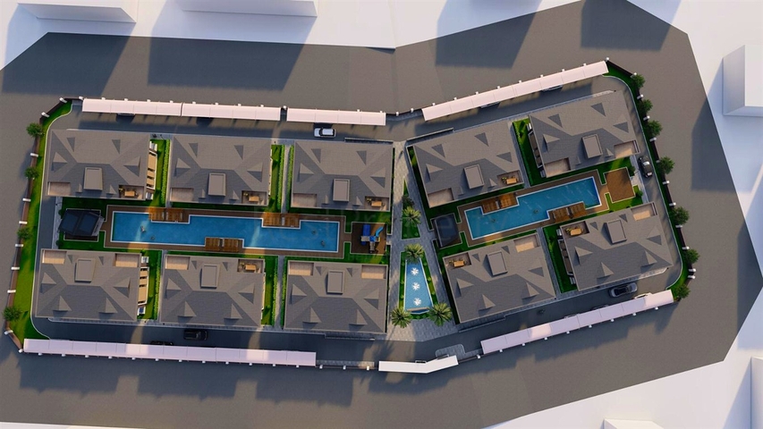 Квартира планировки 2+1 в районе Кемер - Анталия 