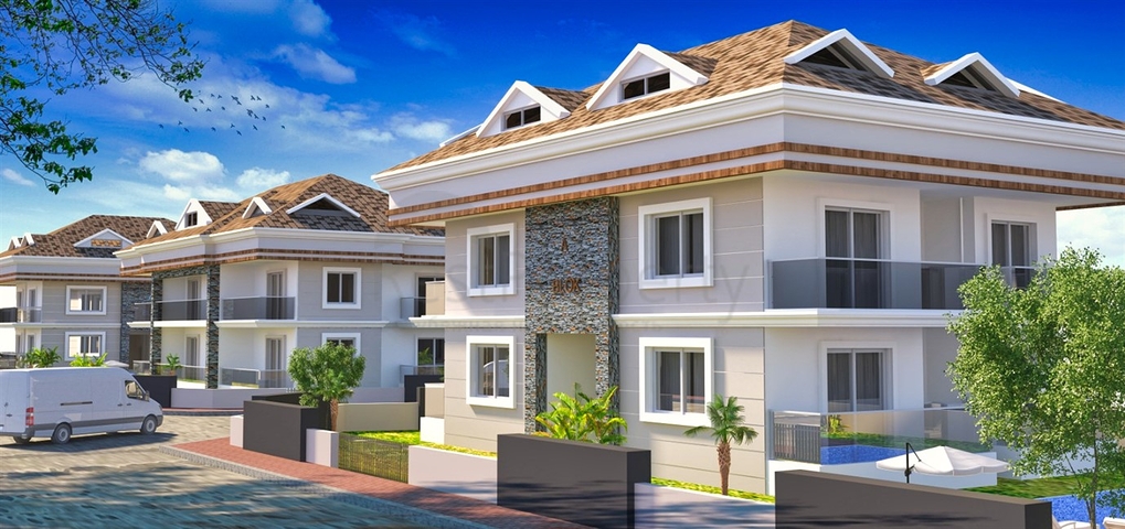 Квартиры планировки 1+1 и 3+1 в районе Кемер - Анталия 