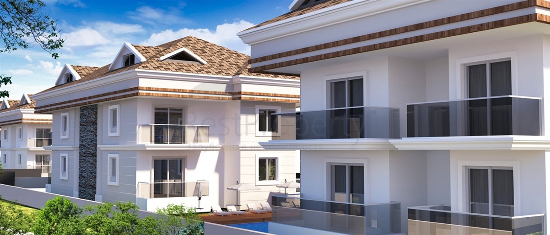 Квартиры планировки 1+1 и 3+1 в районе Кемер - Анталия 