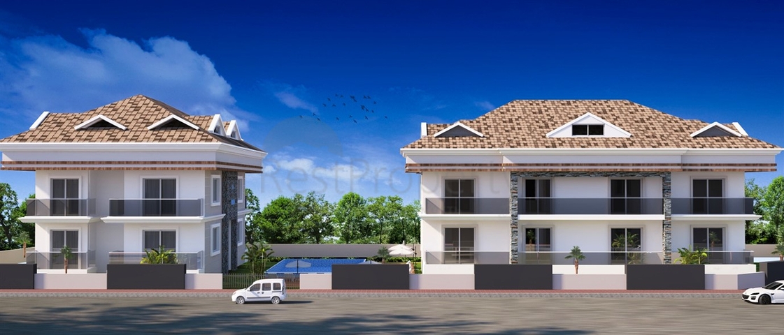 Квартиры планировки 1+1 и 3+1 в районе Кемер - Анталия 